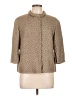 Akris Punto Tweed Gold Coat Size 12 - photo 1