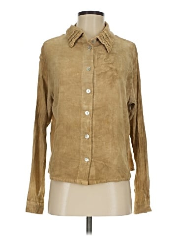 Oh My Gauze! Long Sleeve Button-Down Shirt (view 1)