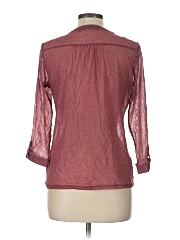 Outback Red Long Sleeve Henley (view 2)