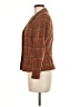 Talbots 100% Wool Plaid Brown Wool Blazer Size 4 - photo 5