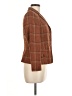 Talbots 100% Wool Plaid Brown Wool Blazer Size 4 - photo 4