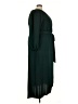 Connected Apparel 100% Polyester Green Casual Dress Size 22 - photo 4