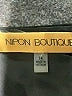 NIPON BOUTIQUE Solid Black Formal Skirt Size 14 - photo 4
