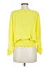 Vince Camuto 100% Polyester Yellow Long Sleeve Blouse Size M - photo 2