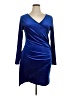 Assorted Brands Blue Cocktail Dress Size XL - photo 1