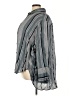 Angie 100% Rayon Gray Long Sleeve Blouse Size 3X - photo 5