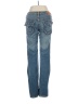 True Religion Hearts Blue Jeans Size 27 waist - photo 2