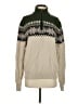 Weatherproof 100% Cotton Print Tan Pullover Sweater Size S - photo 1