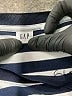 Gap Stripes Blue Short Sleeve Top Size L - photo 7