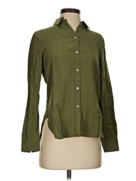 Madewell Crinkled Button-Up Shirt (view 1)