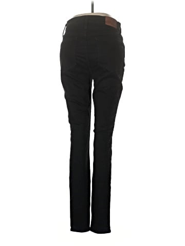 Madewell Tall 9" Mid-Rise Skinny Jeans in Black Frost: THERMOLITE&reg; Edition (view 2)