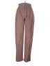 Assorted Brands Chevron-herringbone Checkered-gingham Argyle Houndstooth Tweed Brown Dress Pants Size 12 - photo 1