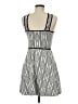 Express Chevron-herringbone Silver Cocktail Dress Size 8 - photo 2