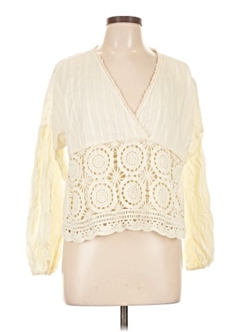 Miss Me 3/4 Sleeve Blouse (view 1)