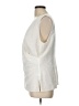 St. John Ivory Sleeveless Blouse Size L - photo 5