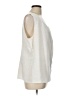 St. John Ivory Sleeveless Blouse Size L - photo 4