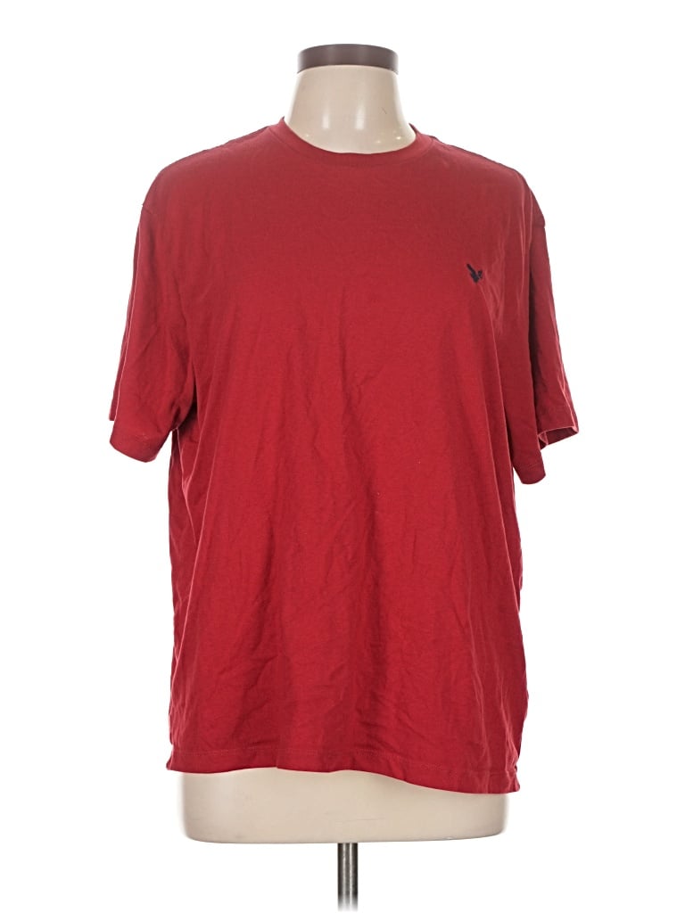 Pre-owned American Eagle Outfitters Short Sleeve T-shirt In Red