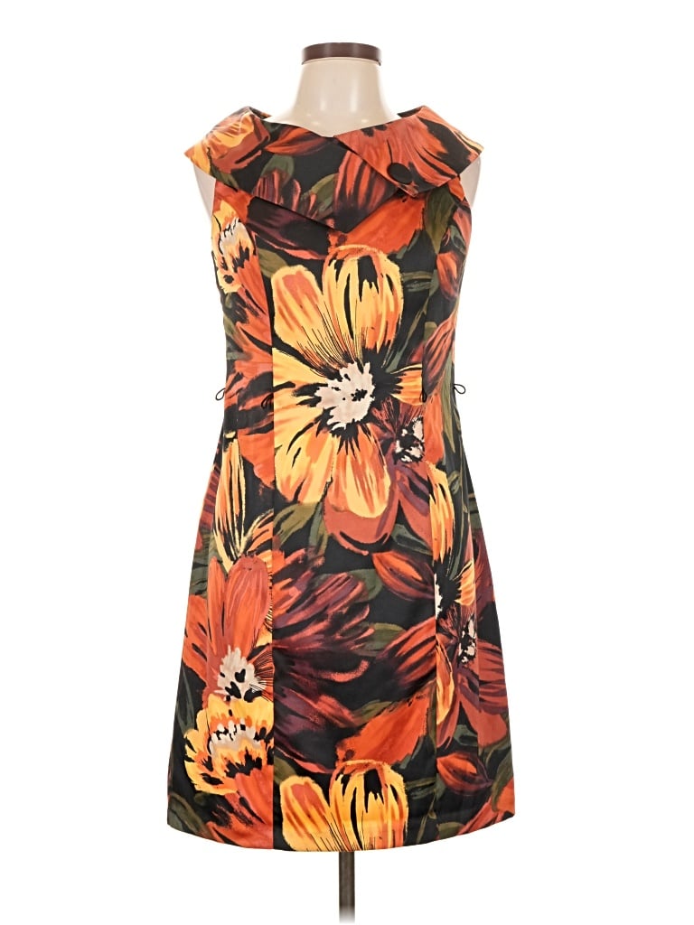 Pre-owned Dressbarn Casual Dress In Orange