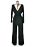 Old Navy Solid Green Jumpsuit Size S - photo 2