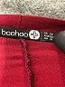 Boohoo Burgundy Short Sleeve Blouse Size 18 - photo 7