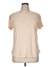 Reebok Solid Ivory Short Sleeve T-Shirt Size XL - photo 1