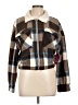 Assorted Brands 100% Polyester Plaid Brown Jacket Size L - photo 1