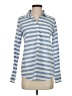 J.Crew 100% Cotton Stripes Blue Long Sleeve Button-Down Shirt Size 4 - photo 1