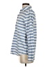 J.Crew 100% Cotton Stripes Blue Long Sleeve Button-Down Shirt Size 4 - photo 5