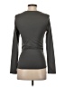 Unbranded Solid Gray Long Sleeve Top Size XS - photo 2