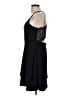 Almost Famous Solid Black Cocktail Dress Size L - photo 5