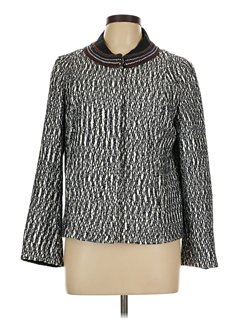 Pre-owned Tory Burch Jacket In Gray