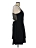 Almost Famous Solid Black Cocktail Dress Size L - photo 4
