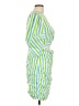 Rhode Stripes Green Casual Dress Size 10 - photo 4