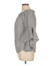 KONTROL Contemporary 100% Polyester Gray 3/4 Sleeve Blouse Size L - photo 5