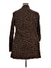 Charter Club Animal Print Brown Cardigan Size 3X - photo 2