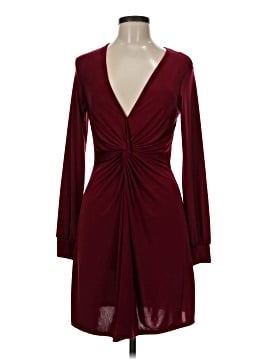 miss selfridge burgundy dress Rent Miss Selfridge Belted Faux Leather Pinny Dress In Burgundy main image 0