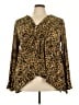 Cato Gold Long Sleeve Blouse Size 22 - 24 - photo 1