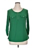 Perseption Concept Green 3/4 Sleeve Blouse Size XL - photo 1