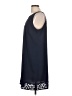 Apt. 9 Solid Blue Casual Dress Size L - photo 5