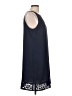 Apt. 9 Solid Blue Casual Dress Size L - photo 4
