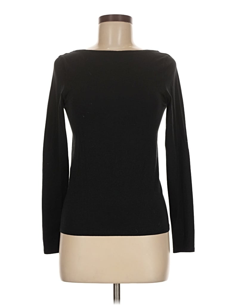 Pre-owned Everlane Long Sleeve T-shirt In Black