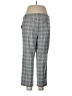 Ann Taylor LOFT Plaid Gray Casual Pants Size 12 - photo 2