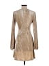Lulus Metallic Tan Cocktail Dress Size S - photo 2