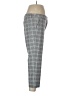 Ann Taylor LOFT Plaid Gray Casual Pants Size 12 - photo 4