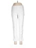 J.Jill Solid White Casual Pants Size 8 (petite) - photo 1