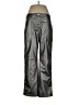 Stella Nova 100% Polyurethane Silver Casual Pants Size 12 - photo 1