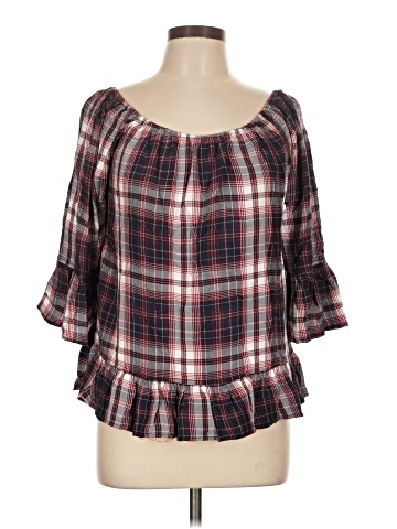 Como Vintage 3/4 Sleeve Blouse (view 1)