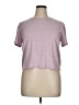 Puma Tweed Pink Short Sleeve T-Shirt Size XL - photo 1