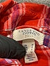 Lands' End Canvas Plaid Orange Long Sleeve Button-Down Shirt Size S - photo 7