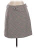 H&M Houndstooth Gray Casual Skirt Size 8 - photo 1